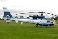 N505HA @ EGBR - Aerospatiale SA-341G Gazelle. At Breighton Airfield's Helicopter Fly-In 2009. - by Malcolm Clarke
