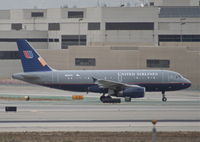 N801UA @ KLAX - United Airlines Airbus A319-131 N801UA, taxiway Charlie KLAX. - by Mark Kalfas