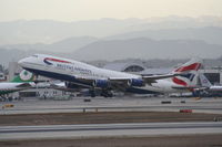 G-CIVT @ KLAX - British Airways Boeing 747-436 G-CIVT, 25R departure KLAX. - by Mark Kalfas