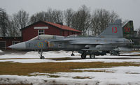 39113 @ ESIB - Standing outside the gates of Såtenäs Air Base - by Krister Karlsmoen
