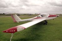 G-NDGC @ EGTC - Grob G-109 at Cranfield Airport in 1991. Later transferred to Sweden. - by Malcolm Clarke