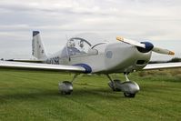 G-CCSR @ FISHBURN - Aerotechnik EV-97A Eurostar at Fishburn Airfield, UK in 2008. - by Malcolm Clarke