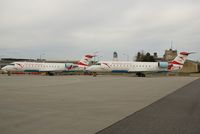 OE-LCL @ VIE - Austrian arrows Canadair Regional Jet CRJ200LR