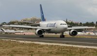 C-FDAT @ TNCM - Air transat just landed at TNCM runway 10 - by Daniel Jef