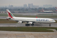 4R-ADC @ EGLL - Sri Lankan A340-300 - by Andy Graf-VAP