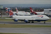 G-BYGA @ EGLL - British Airways 747-400