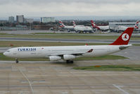 TC-JDL @ EGLL - Turkish Airlines A340-300