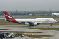 VH-OJK @ EGLL - Qantas 747-400