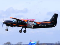 G-DLAA @ EGSP - Cessna 208 Caravan I - by Chris Hall