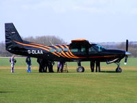 G-DLAA @ EGSP - Cessna 208 Caravan I - by Chris Hall