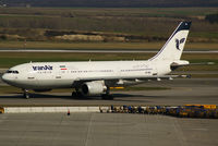 EP-IBA @ VIE - Iran Air Airbus A300B4-605R - by Joker767