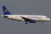 5B-DBP @ VIE - Cyprus Airways Airbus A319-132 - by Joker767