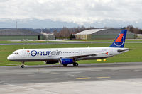 TC-OAF @ LOWL - Airbus A312-231 on Blue Danube Airport LOWL/LNZ - by Janos Palvoelgyi