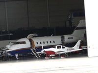 N618RL @ ONT - Parked inside out of the weather at Ontario - by Helicopterfriend