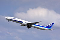 JA734A @ KLAX - All Nippon Airways 777-381ER - by speedbrds