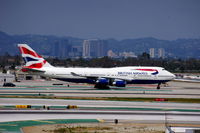 G-BNLX @ KLAX - British Airways World's Favourite Airline 747-436 - by speedbrds