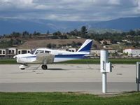 N9960W @ CMA - 1967 Piper PA-28-140 CHEROKEE, Lycoming O-320-E2A 150 Hp, Power Flow Exhaust modification - by Doug Robertson