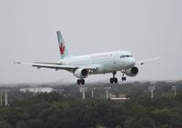 C-FFWI @ TPA - Air Canada A320 landing on Runway 9 due to Hurricane Ida - by Florida Metal