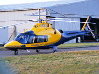 G-WNAA @ EGNX - Warwickshire & Northamptonshire Air Ambulance - by Chris Hall