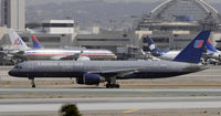 N573UA @ KLAX - Taxi at LAX - by Todd Royer