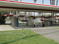 N125MC @ RIR - Parked under a canopy waiting to be bought - by Helicopterfriend