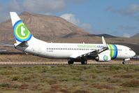 F-GZHE @ GCRR - Tranavia France B737 at Arrecife , Lanzarote in March 2010 - by Terry Fletcher