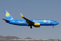 D-AHFZ @ GCRR - TUI Fly's colouful B737 at Arrecife , Lanzarote in March 2010 - by Terry Fletcher