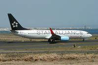 OE-LNT @ GCRR - Austrian Airlines B737 in Star Alliance colours at Arrecife , Lanzarote in March 2010 - by Terry Fletcher