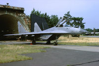 29 21 - German AF MiG-29 Fulcrum in front of a shelter at its' homebase - by Nicpix Aviation Press/Erik op den Dries