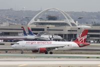 N636VA @ KLAX - Airbus A320