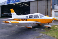 G-BNOM @ EGNH - Air Navigation & Trading Ltd - by Chris Hall