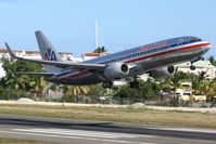 N953AN @ TNCM - American airlines N953AN departing TNCM runway 28 - by Daniel Jef