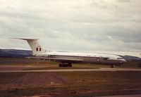 XV106 @ EGQS - VC-10 C.1K of 10 Squadron at RAF Lossiemouth in the Summer of 1992. - by Peter Nicholson