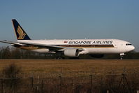 9V-SVI @ EGCC - Singapore Airlines - by Chris Hall