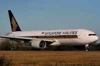 9V-SVI @ EGCC - Singapore Airlines - by Chris Hall