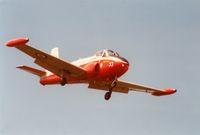 XM478 @ EGXU - Jet Provost T.3A of 1 Flying Training School at RAF Linton-on-Ouse in May 1989. - by Peter Nicholson