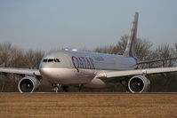 A7-AEN @ EGCC - Qatar Airways - by Chris Hall