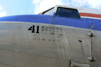 N141JR @ FTW - At Fort Worth Meacham Field - US Mail Mission markers - by Zane Adams
