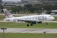 N929FR @ TPA - Frontier Larry the Lynx A319 - by Florida Metal