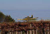 N502DE - Air Tractor crop dusting grapes in Stevensville, MI - by scottglenn