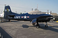 N128AN @ KCMA - T-28S Fennec in US Navy sea blue colors and pseudo- AN tail code - by Steve Nation