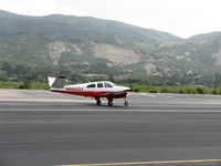 N9660Y @ SZP - 1962 Beech P35 BONANZA, Continental IO-470-N 260 Hp, takeoff roll Rwy 22 - by Doug Robertson