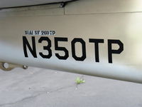 N350TP @ SZP - 1983 Siai-Marchetti SF.260TP, Allison 250-B17 Turboprop 385 shp, UAE flagged, data - by Doug Robertson