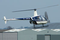 G-JHEW @ EGBW - Robinson R 22 at Wellesbourne