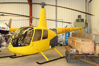 G-BWVH @ EGBW - Robinson R 44 at Wellesbourne