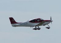 N413CP @ SHV - Off of runway 23 at Shreveport Regional.