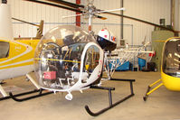 G-LHCI @ EGBW - Bell 47G at Wellesbourne