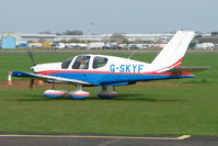 G-SKYF @ EGBW - 1993 Soc De Construction D'avions De Tourisme Et D'affaires SOCATA TB10 at Wellesbourne