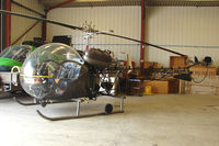G-CHOP @ EGBW - WESTLAND BELL 47G-3B-1 (MODIFIED), ex XT221 , at Wellesbourne