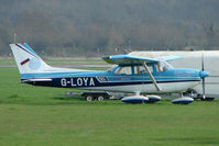 G-LOYA @ EGBW - 1972 Reims Aviation Sa CESSNA FR172J at Wellesbourne - by Terry Fletcher